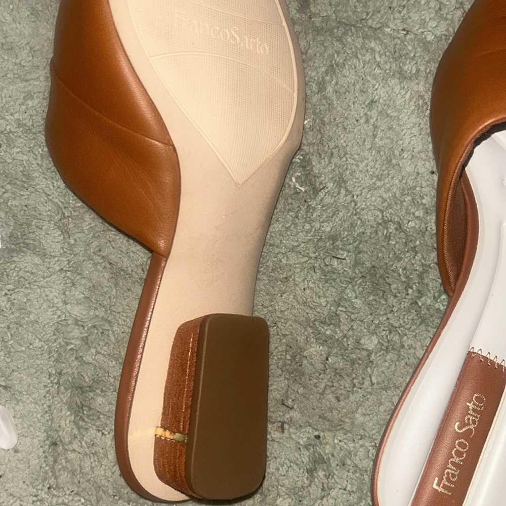 MARKDOWN SALE!! FRANCO SARTO Oasis 3 Womens Mules Size 10 - Picture 3 of 5